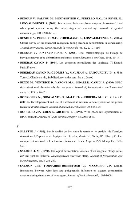 Bioconversion de l'acide p-coumarique par Brettanomyces ...