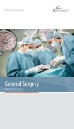 General Surgery - SingHealth Residency