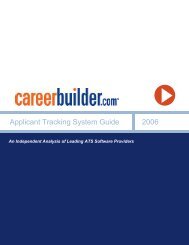 Applicant Tracking System Guide 2006 - Icbdr