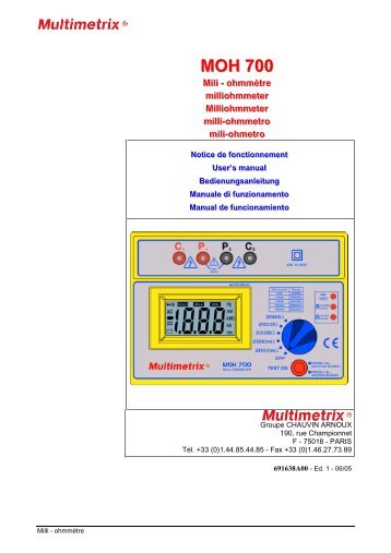 MOH 700 - Multimetrix