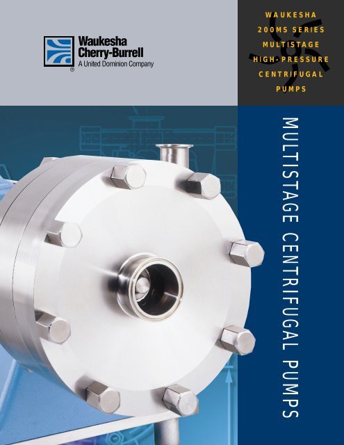 200MS Series Multistage Centrifugal Pumps Brochure - Liquidyne