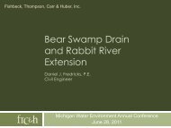 Bear Swamp Drain and Rabbit River Extension - Michigan Water ...