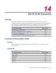 set vlan egress - Papagayo System, CA