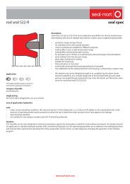 seal spec rod seal S22-R - seal-mart