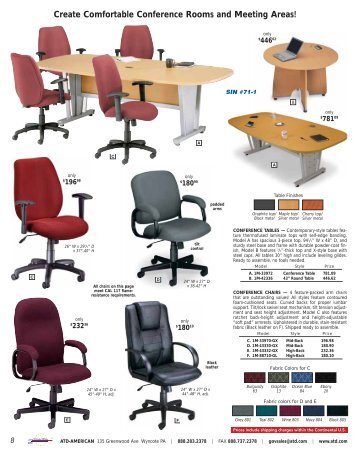 Conference Room Furniture - ATD American