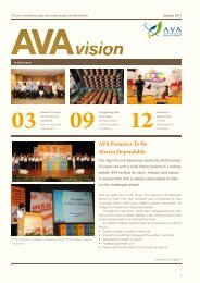 AVA Promises To Be Always Dependable - Agri-Food & Veterinary ...