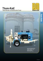 Thom-KattÂ® - Concrete Equipment Inc