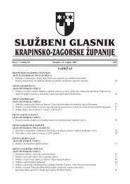 SADRÅ½AJ - Krapinsko-zagorska Å¾upanija