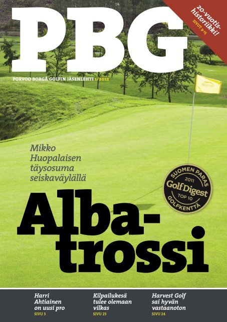 PBG:n jÃƒÂ¤senlehti 1/2012