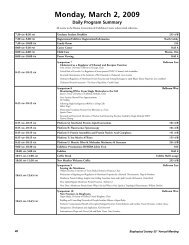 Monday, March 2, 2009 - Biophysical Society