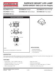 SURFACE MOUNT LED LAMP SUPER BRIGHT 0603 - Everlight.com