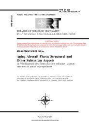 Aging Aircraft Fleets: Structural and Other Subsystem Aspects