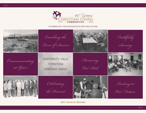 2011 Annual Report - Christian Living Communities