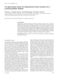 An approximate elastic two-dimensional Green's function for ... - UNAM