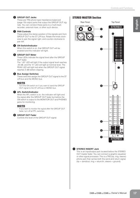 IM8-40/IM8-32/IM8-24 Owner's Manual