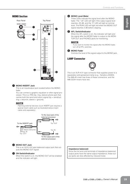 IM8-40/IM8-32/IM8-24 Owner's Manual