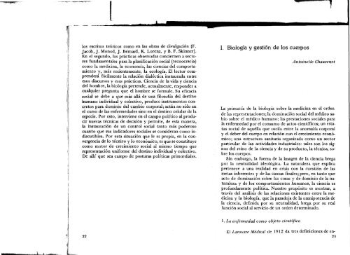 Achard, Pierre Discurso BiolÃ³gico y Orden Social PÃ¡g. 1 a 149