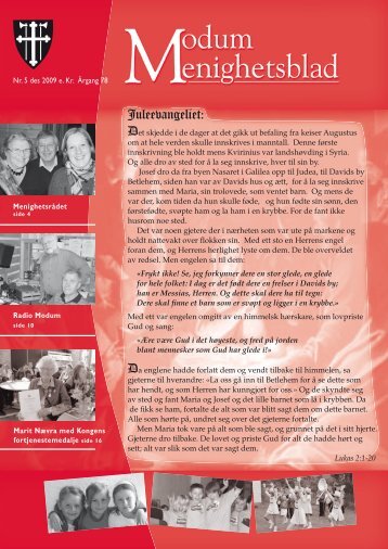 Nr. 5 - 2009 - kirkene i modum