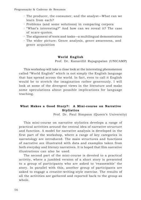 CADERNO DE RESUMOS II Congresso Internacional da ... - Unesp