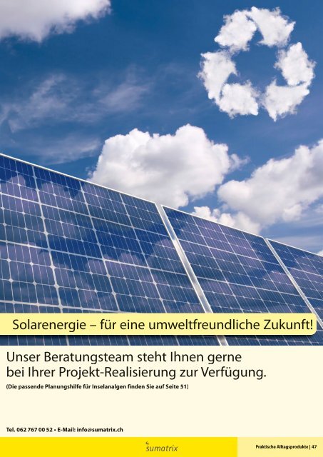 Solar Katalog - Wetter.ch