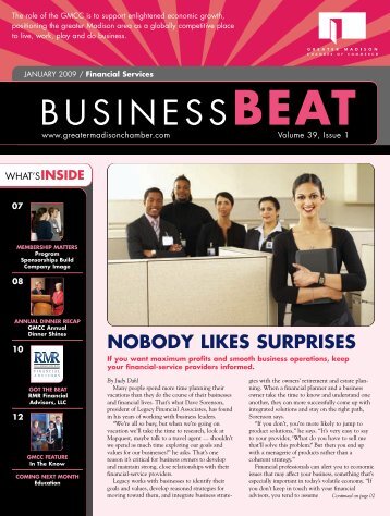 BUSINESSBEAT - Madison Magazine