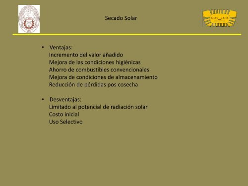 Usos productivos de la energía solar