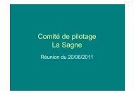 ComitÃ© de pilotage La Sagne - Gruissan