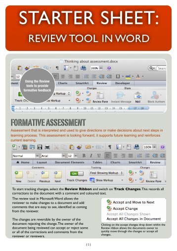 starter sheet - MS Word Review.pdf - Wikispaces