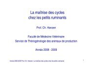 La maÃ®trise des cycles chez les petits ruminants - ThÃ©riogÃ©nologie ...