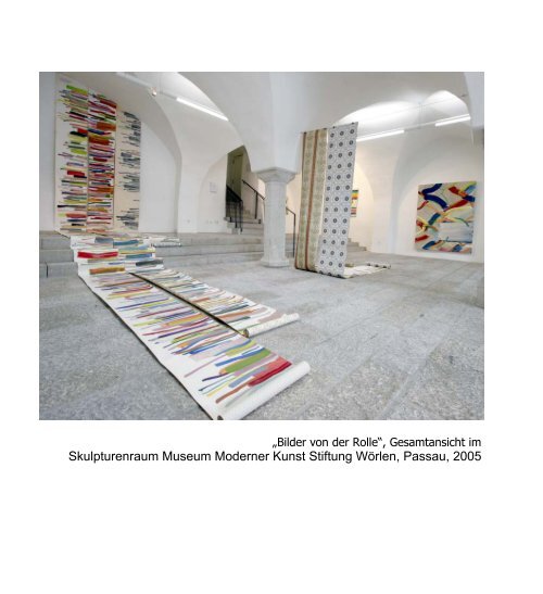 Katalog zur Ausstellung der Künstlerin Annegret Hoch bei der ...