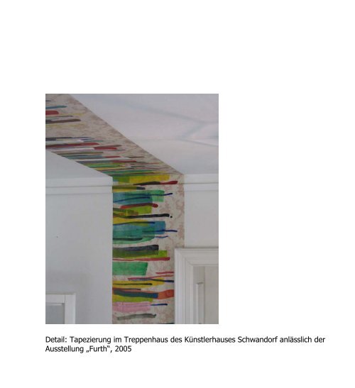Katalog zur Ausstellung der Künstlerin Annegret Hoch bei der ...