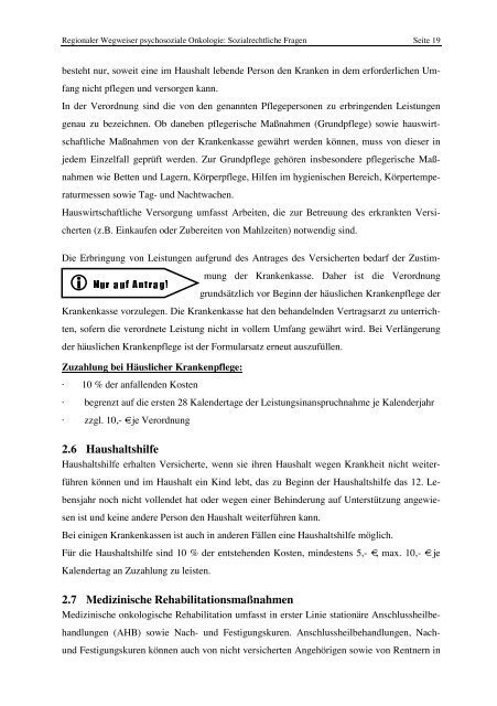 Psychosoziale Onkologie - Institut - Johannes Gutenberg-Universität ...