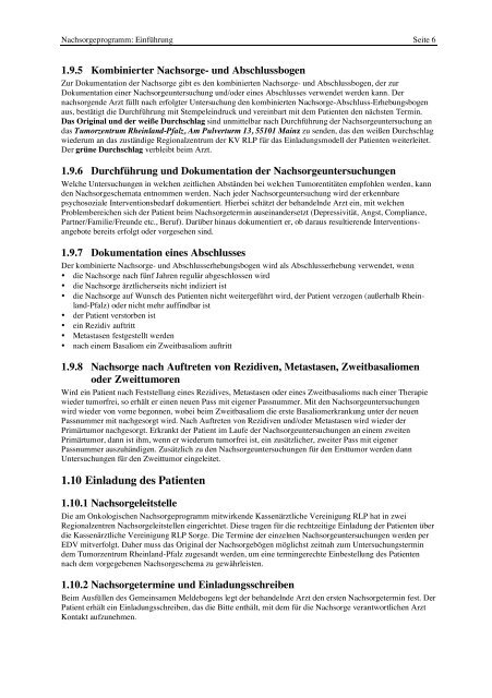 Psychosoziale Onkologie - Institut - Johannes Gutenberg-Universität ...