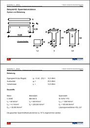 Beispiel-02: Spannbetonrahmen Querschnitte: 18,00 q g g , 4,50 18 ...