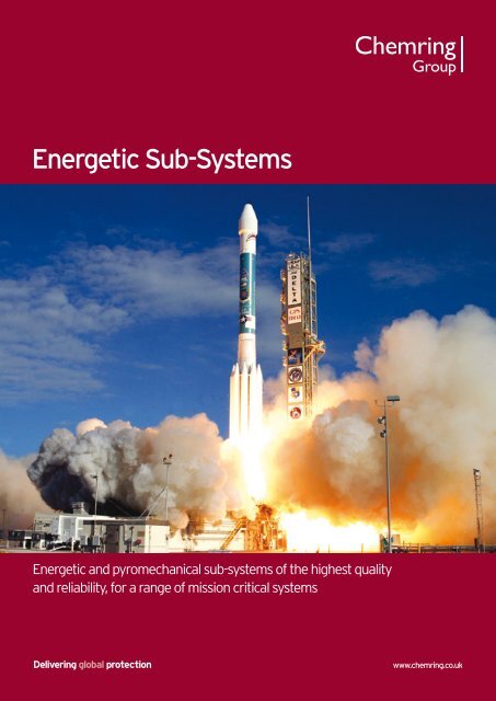 Energetic Sub-Systems sector brochure - Chemring Group PLC