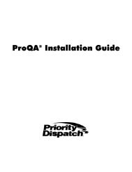 ProQA® Installation Guide - Priority Dispatch Corporation