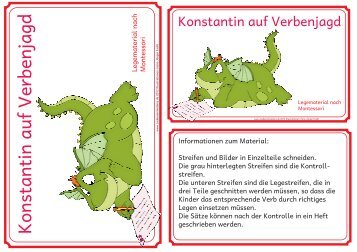 Konstantin auf Verbenjagd - Zaubereinmaleins