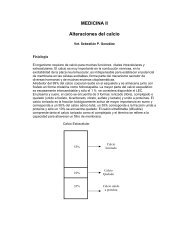 MEDICINA II Alteraciones del calcio