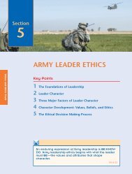 Army Leader Ethics.pdf - UNC Charlotte Army ROTC
