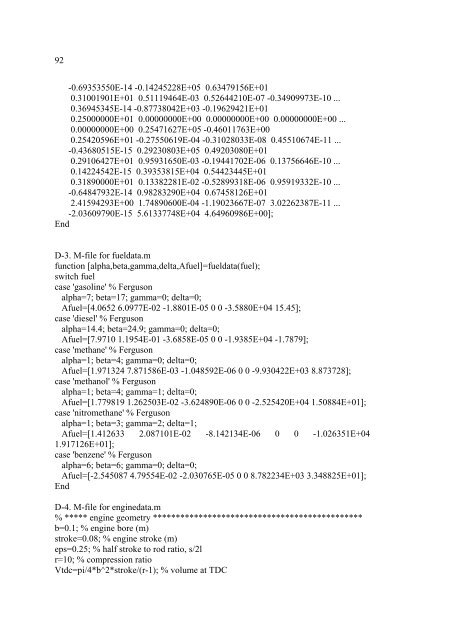 analysis of water injection into high-temperature mixture of ...