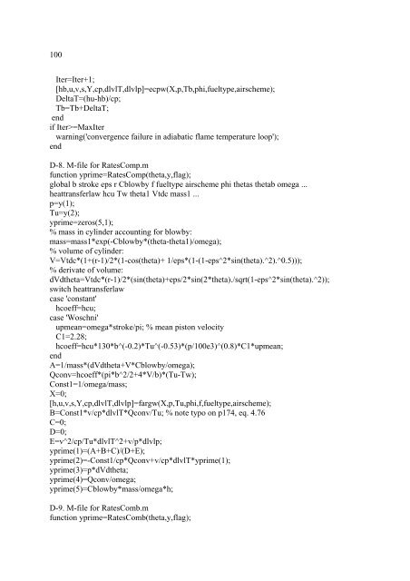 analysis of water injection into high-temperature mixture of ...