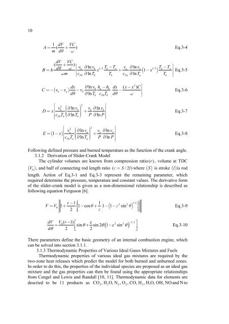 analysis of water injection into high-temperature mixture of ...