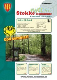 Juni/juli/august 2009 - Stokke kommune