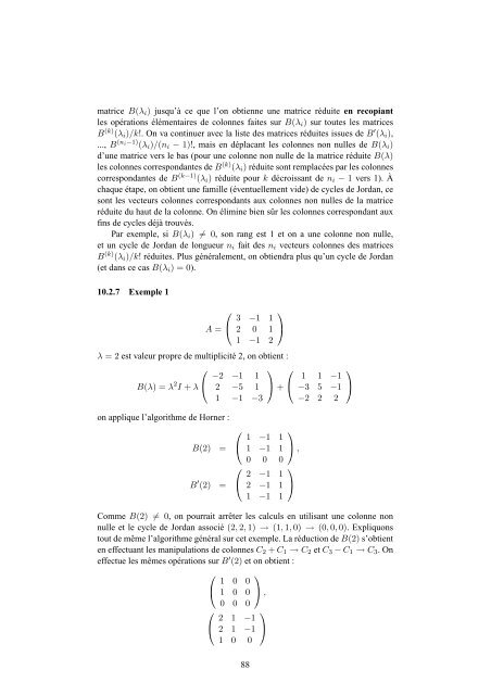 Algorithmes de calcul formel - Free