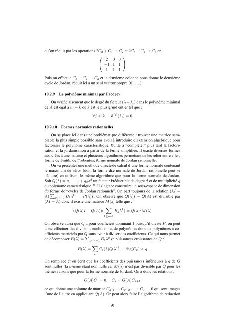 Algorithmes de calcul formel - Free