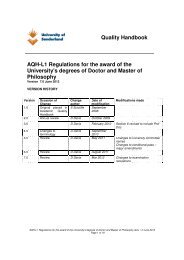 AQH-L1 Regulations for the award of the University's degrees of ...