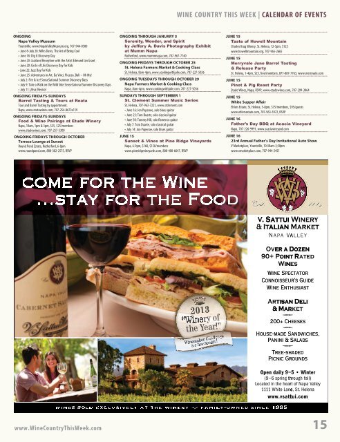 Download as a PDF - Wine Country This Week