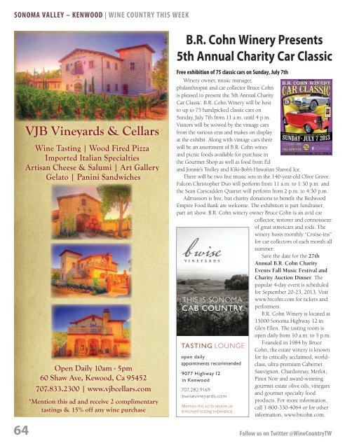 Download as a PDF - Wine Country This Week