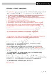 Individual Flexibility Arrangement (IFA) template - Human ...