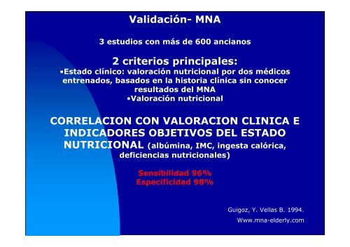 valoracion del estado nutricional: identificacion de riesgo nutricional ...